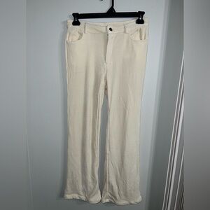 Industry Cream Corduroy Trousers